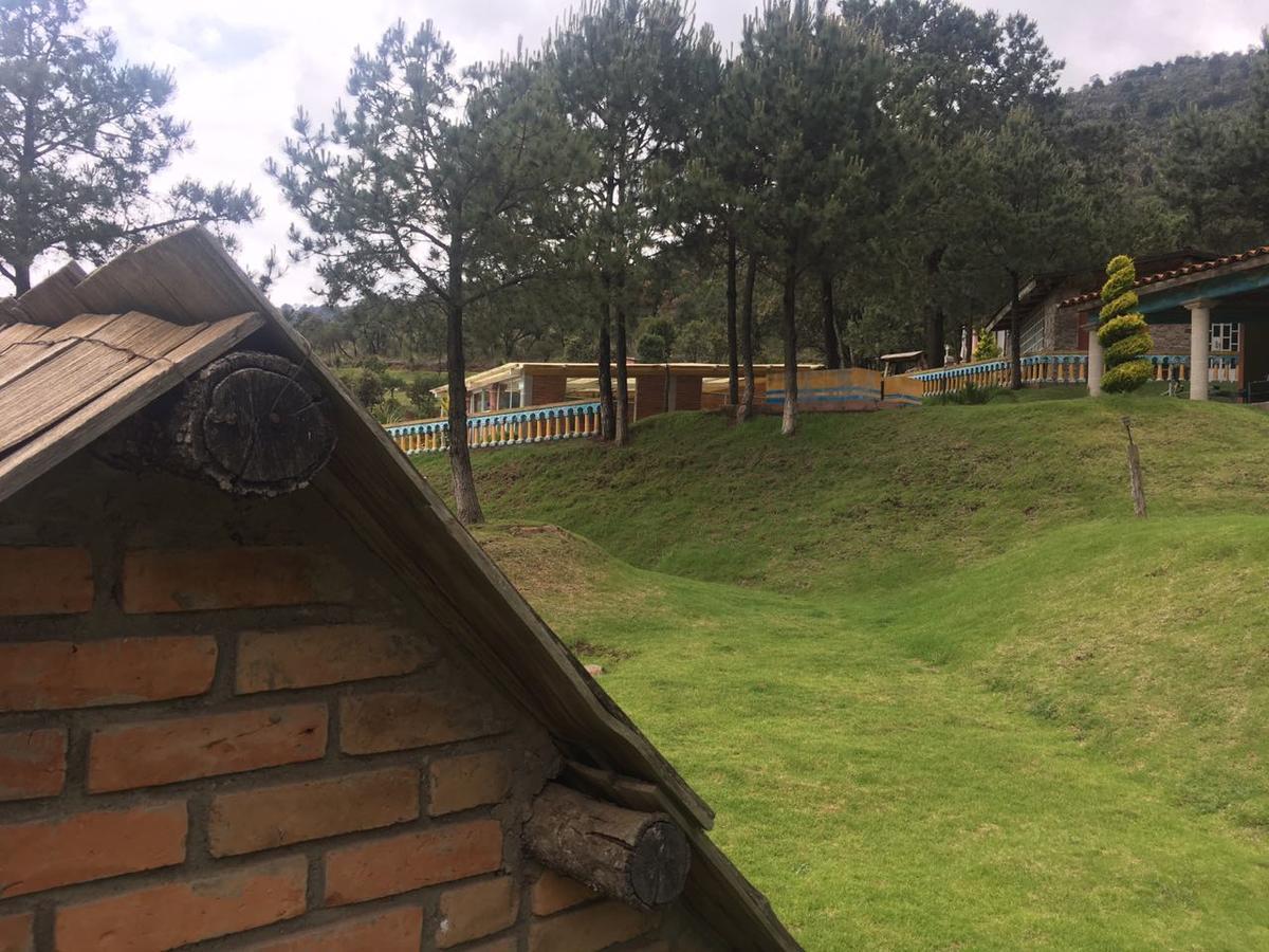 Rancho Escondido Casa Goyri Hotel Tlaxco Bagian luar foto