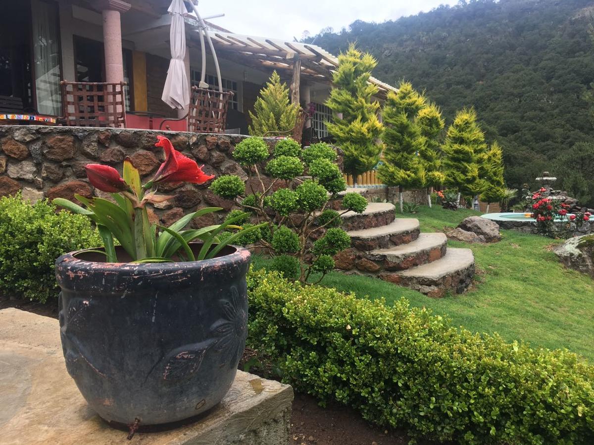 Rancho Escondido Casa Goyri Hotel Tlaxco Bagian luar foto