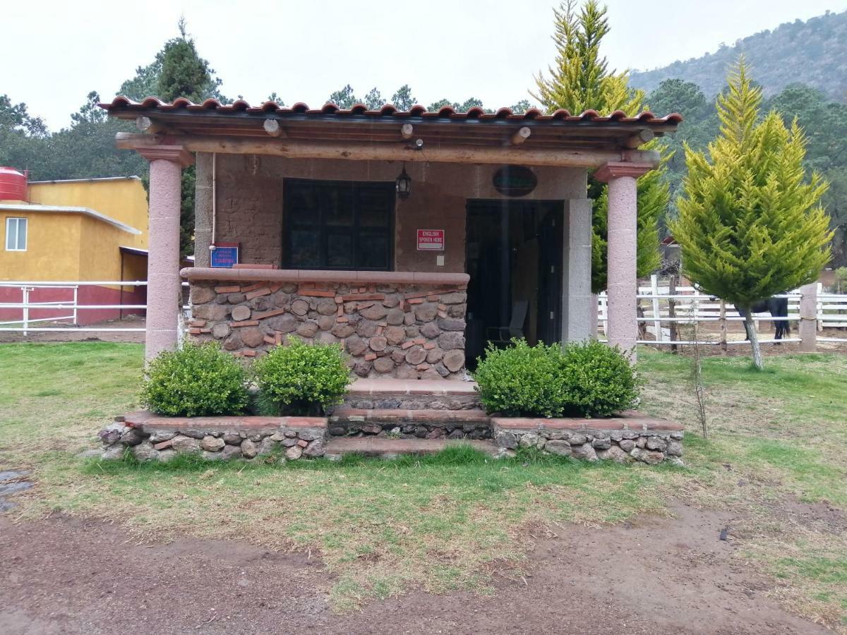 Rancho Escondido Casa Goyri Hotel Tlaxco Bagian luar foto